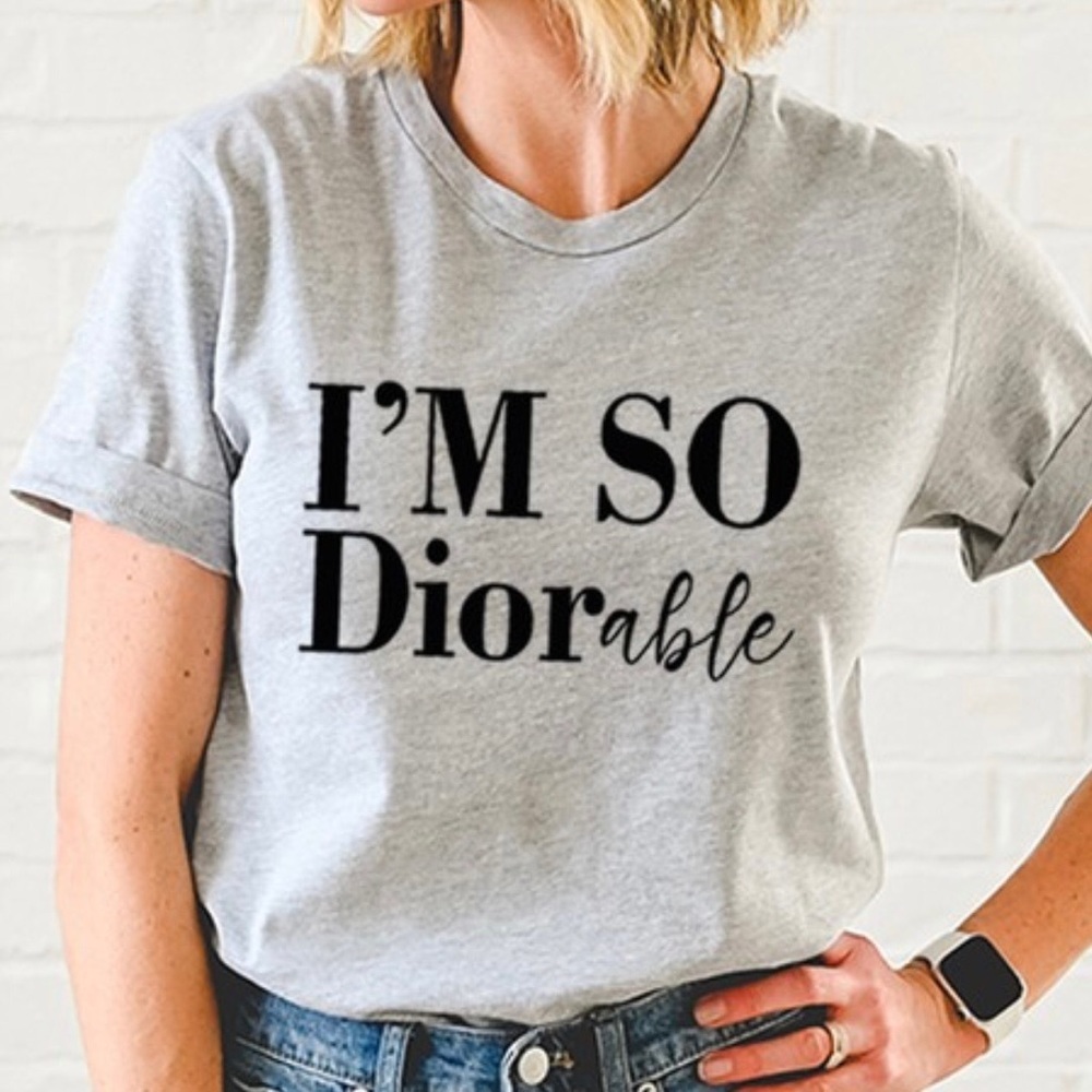 I’m So Dior able Short Sleeve Tee Shirt - Picture 3 of 4